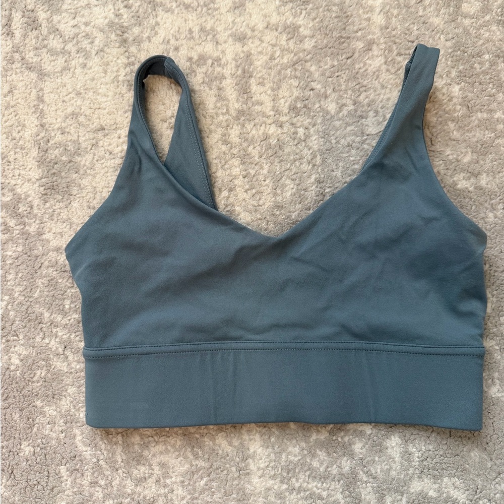 Women's Blue sports bra -size medium